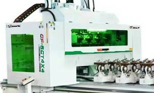 Комбинированный шипорезно-пазовальный обрабатывающий центр ChangFeng CF-SC4×4