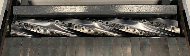 Рейсмусовый станок со спиральным валом и электроподъемом стола EcoWood МВ 1010WМ