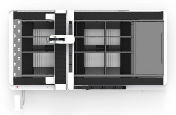 Лазерный станок для резки металла с ЧПУ Bodor F4020-1000W с волоконным лазером MAX
