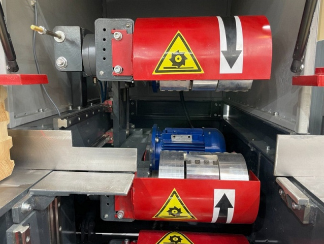 Станок для выборки чашек IRONMAC BLOX 4x4-200 с торцовочным узлом IRONMAC BLOX 4x4-200