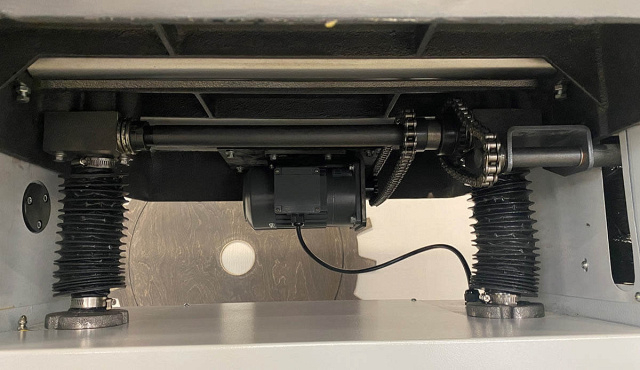 Рейсмусовый станок со спиральным валом и электроподъемом стола EcoWood МВ 1010WМ