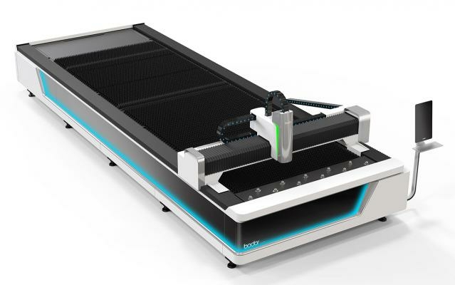 Станок лазерной резки металла с ЧПУ Bodor F6020-3000W с волоконным лазером IPG