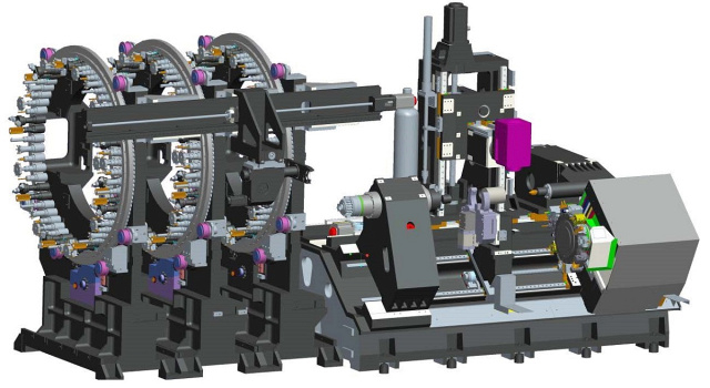 Токарно-фрезерные обрабатывающие центры с осью B SPITZEN H
