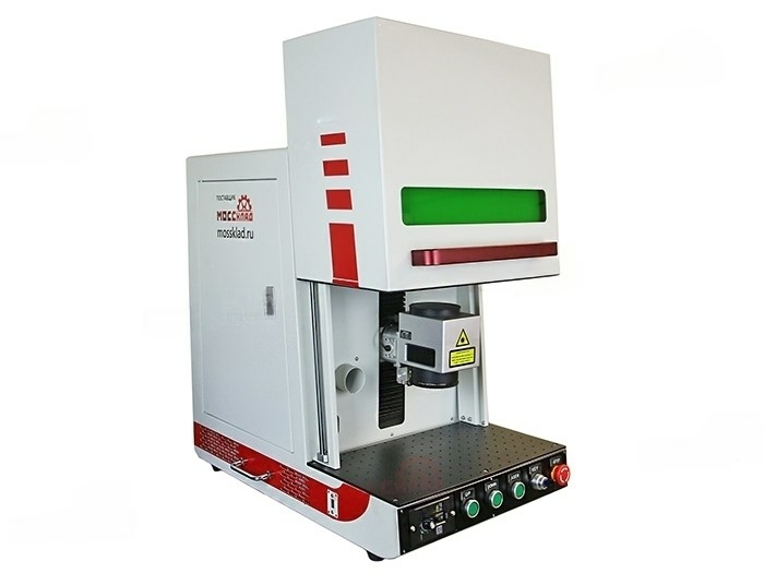 Лазерный маркиратор в защитной кабине 30W (излучатель MAX)