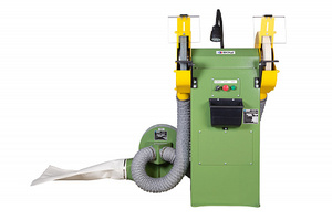 Станок точильно-шлифовальный ТШ 2М.25 с ремённой передачей с пылесосом ПП-750/У (ВЗ-879-01)