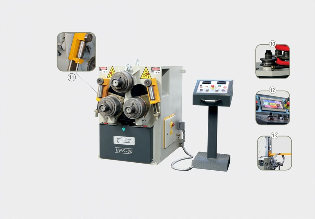 Sahinler HPK 80 - профилегибочная гидравлическая машина sahHPK 80