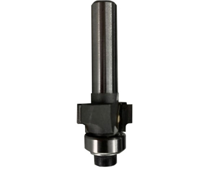 Фреза Delta-Tools концевая для снятия свесов с подшипником 6xD16,7xH8xR2