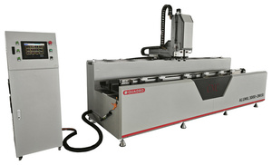 Фрезерные станки c двумя шпинделями и поворотным столом с ЧПУ ALUMIL 3000-2M SYNTEC