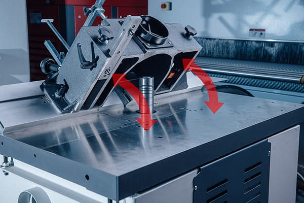 Фрезерные станки с шипорезной кареткой OSTERMANN T 1000