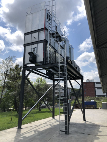 Фильтр рукавный с силосом EcoWood Industrial SP-55