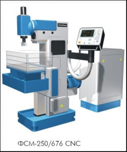 ФСМ-250-676 CNC - Станки вертикально-фрезерные консольные