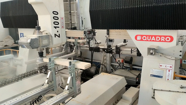 Пятиосевой обрабатывающий центр QUADRO TEOS Z-1000 ATC (2+1)
