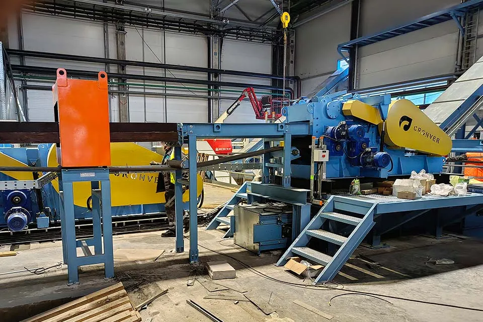 Барабанная рубительная машина Cronver MRB 132