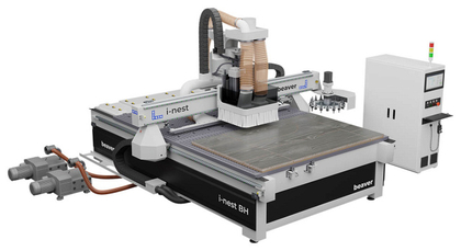 Фрезерный обрабатывающий центр с ЧПУ с автоматическим толкателем Beaver i-NEST BH