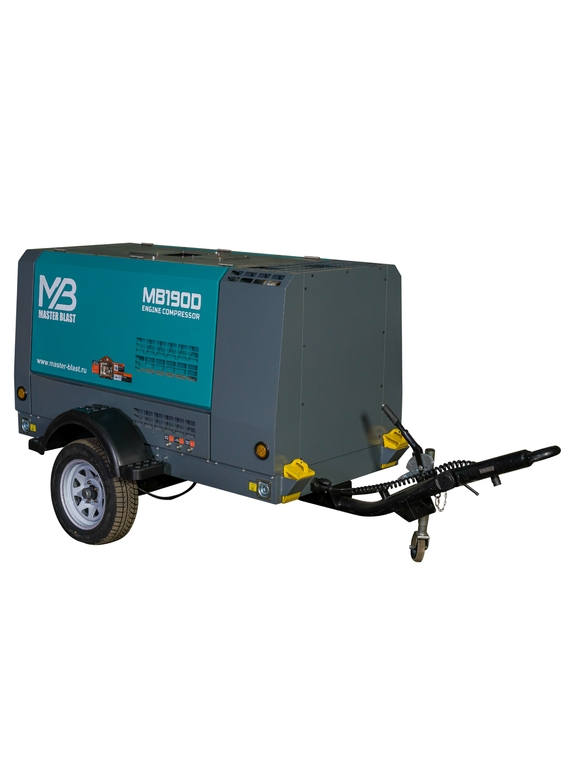Master Blast MB-190D-7+АС винтовой дизельный компрессор