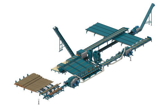 Лесопильная линия SB 460
