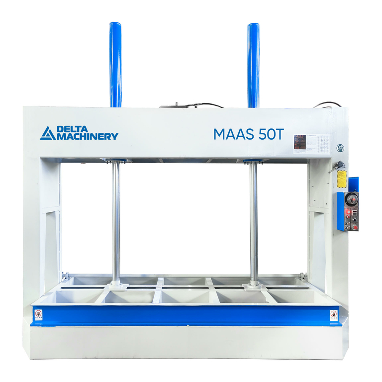 Гидравлический холодный пресс DELTAMACHINERY MAAS 50T-3