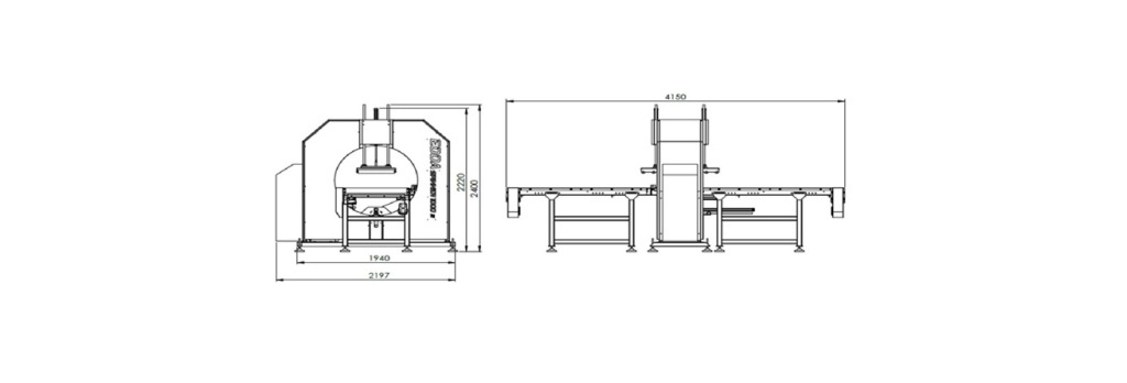 Упаковочный станк в стрейч пленку Spinner 1500 S