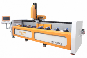 Обрабатывающий центр с ЧПУ CNC 3000C6 для алюминиевого профиля