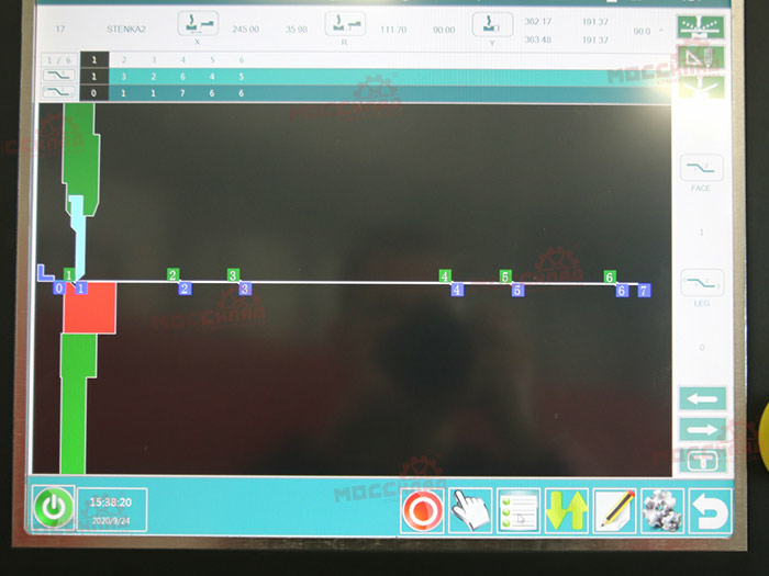 Вертикальный гибочный пресс WE67K-125T/3200 DA-E80T
