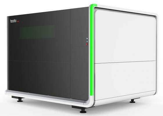 Малогабаритный лазерный станок для резки металла с ЧПУ Bodor i5-1000W с волоконным лазером MAX