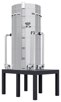 Фильтр рукавный цилиндрический с силосом EcoWood Industrial SC