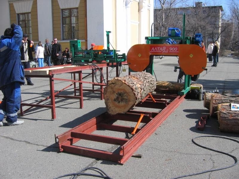 Пилорама ленточная горизонтальная Алтай 900