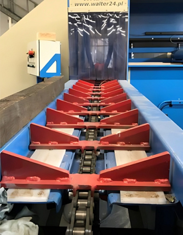 Автоматический торцовочный станок для бревен Walter PK-1300