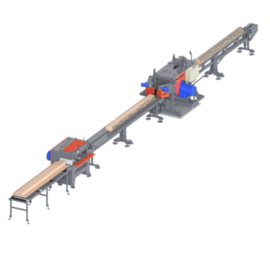 Тонкомерная линия лесопиления
