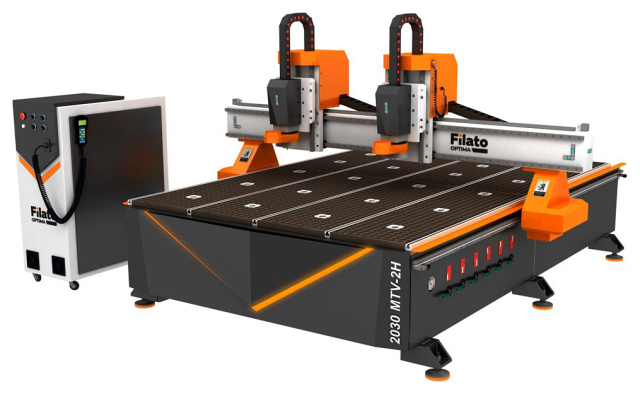 Фрезерно-гравировальный станок с ЧПУ Filato Optima 2040 MTV