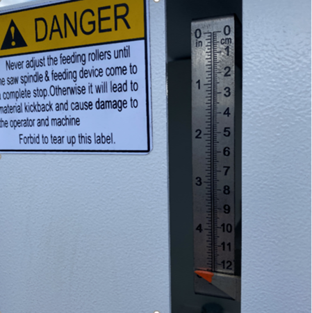 Круглопильный станок с нижним расположением пилы JANGJA SM6355/SM6455