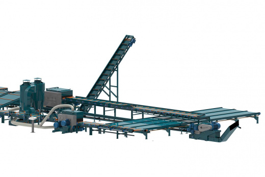 Поперечный прямой стол CRONVER PTP