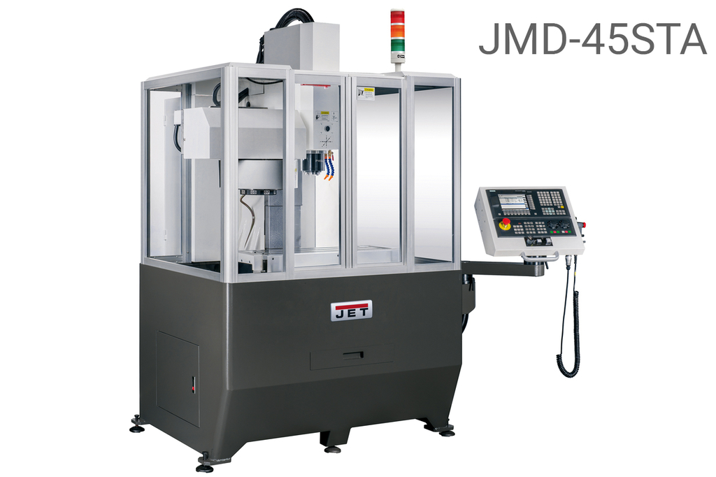 JET JMD-45ST CNC Фрезерный станок с ЧПУ Siemens 808D (JMD-45STA - Siemens 808D Advanced, JMD-45FT - Fanuc 0i)