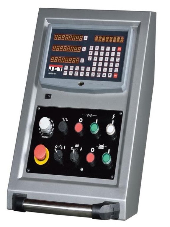 Широкоуниверсальный инструментальный фрезерный станок JET JTM-1230PF DRO (JTM-1230PF DRO)