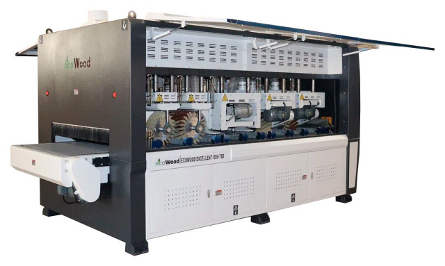 Рельефно-шлифовальные станки EcoWood EXCELLENT 1000 T6B, 1300T6B