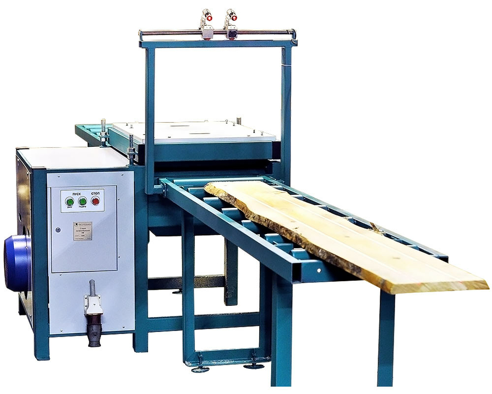 Кромкообрезной станок проходного типа КМ–250