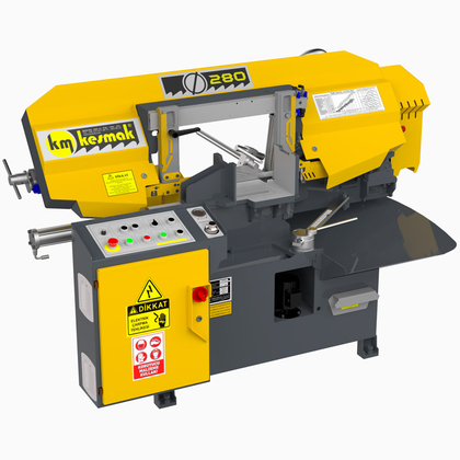Полуавтоматический ленточнопильный станок Kesmak KMY DG 280