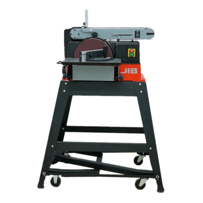 Тарельчато - ленточный шлифовальный станок jib bds610  мощность двигателя 0,55 квт диск 254 мм / лента 152 х 1219 мм на подставке