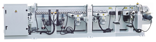 Кромкошлифовальный станок проходного типа EcoWood X2S2W2 Servo