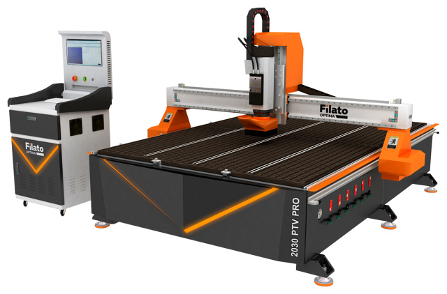 Фрезерно-гравировальный станок с ЧПУ Filato Optima 1325 PTV-PRO