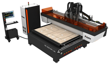 Фрезерный обрабатывающий центр с ЧПУ с автоматической сменой инструмента Filato RS 2028 BH Lab