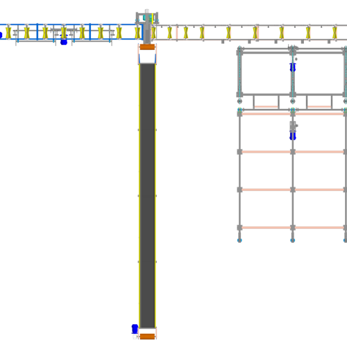 Линии для раскряжевки бревен на базе шинной торцовки ТЦ2