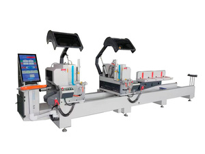 Двухголовая отрезная пила LJZ2S-550x4200 с ЧПУ