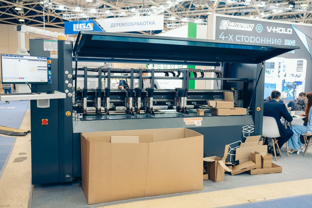 Автоматический станок для резки и рилевки картона NEOBOX 10