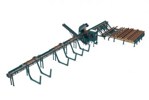 Дровокольно-сортировочная линия Cronver DRS 1250