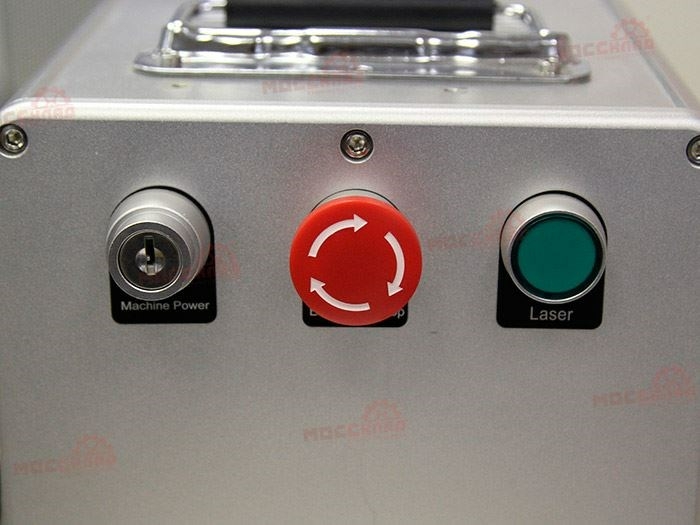 Ручной волоконный лазерный маркиратор Economic 20W (излучатель MAX)