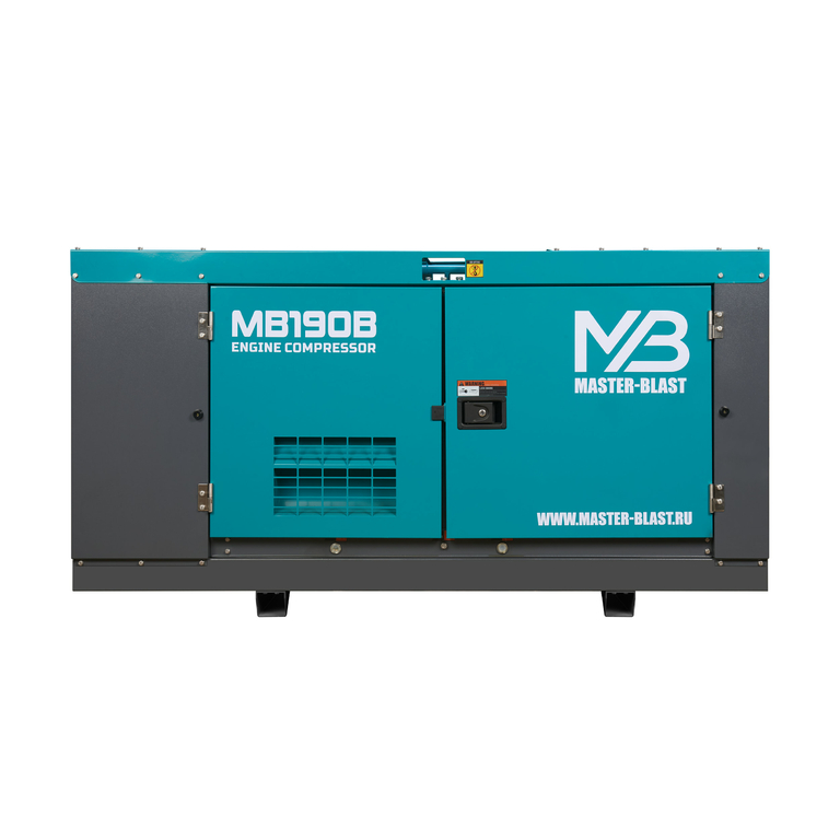 Master Blast MB-190B-7 винтовой дизельный компрессор