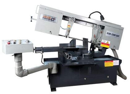 Полуавтоматический ленточнопильный станок MetalMaster BSM-330R SAF