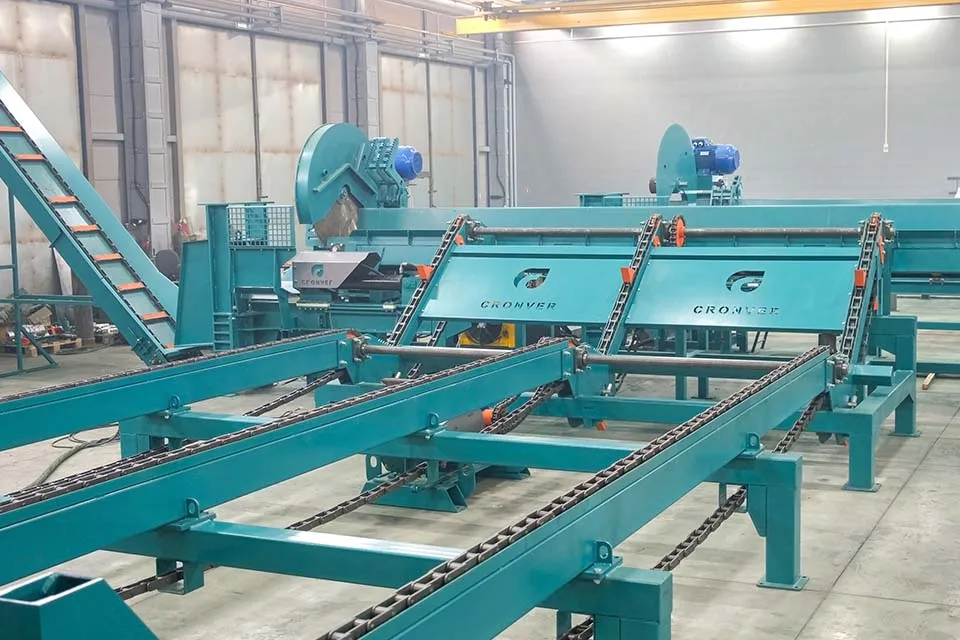 Разобщитель бревна с эстакадой Cronver RL-S (средний)