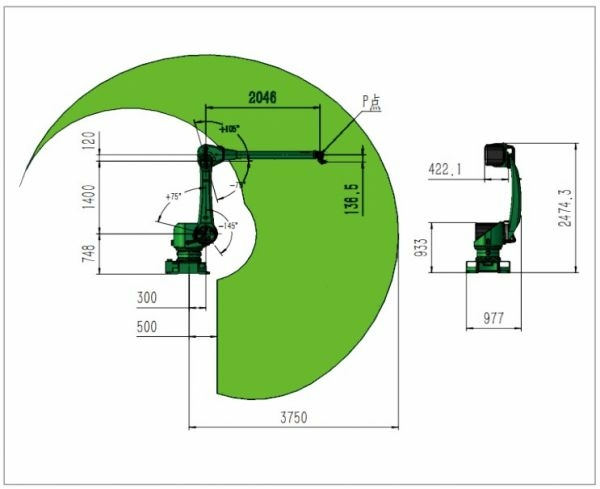 Профессиональный покрасочный робот для покраски дверей